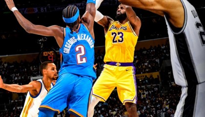 代理-ESPN：詹姆斯见证马刺王朝和勇士王朝 如今或将见证SGA雷霆王朝？