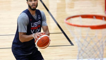 体育-塔图姆冲击金牌盼看齐科比 把奥运会当升级之地